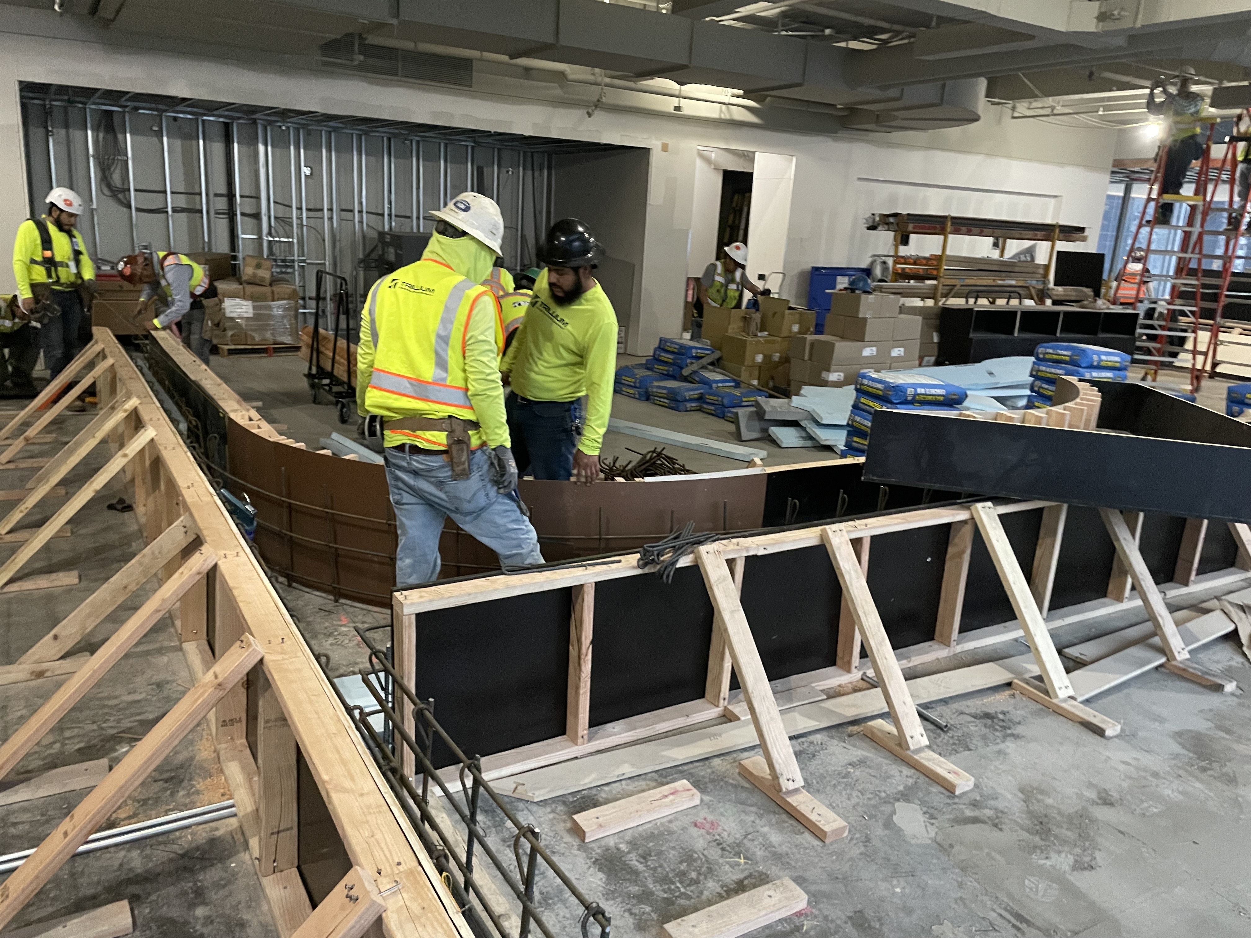 Trillium interior formwork